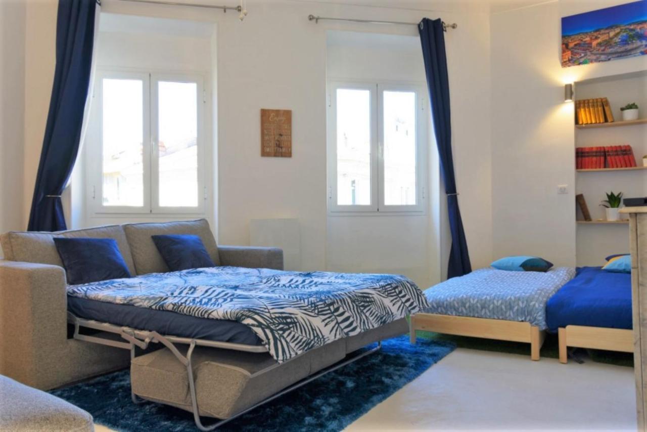 Big Flat - 2 Free Parking - Virtual Visit ! Appartement Nice Buitenkant foto